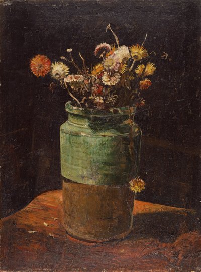 花瓶の花 作： Odilon Redon