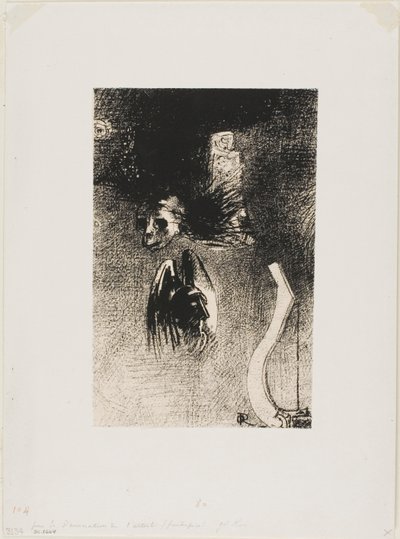 イワン・ギルキン『ダムネーション』扉絵（画家による 作： Odilon Redon