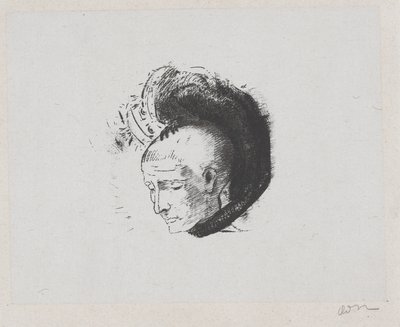 アンドレ・メレリオによる「絵画における理想主義運動」の口絵 作： Odilon Redon