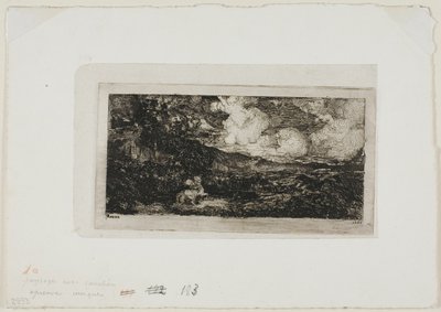 疾走する騎手 作： Odilon Redon