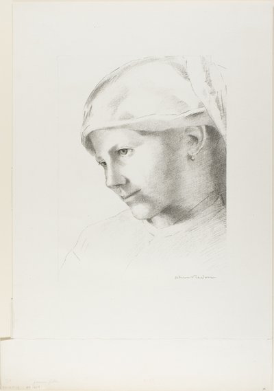 女の子 作： Odilon Redon