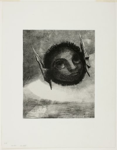Gnome、In Dreams のプレート 6 作： Odilon Redon