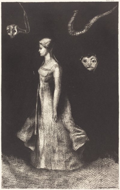  作： Odilon Redon