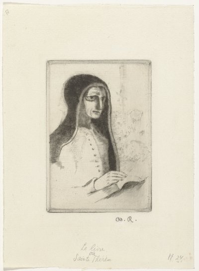 ヘット・ブック 本 (サント・テレーズ) 作： Odilon Redon