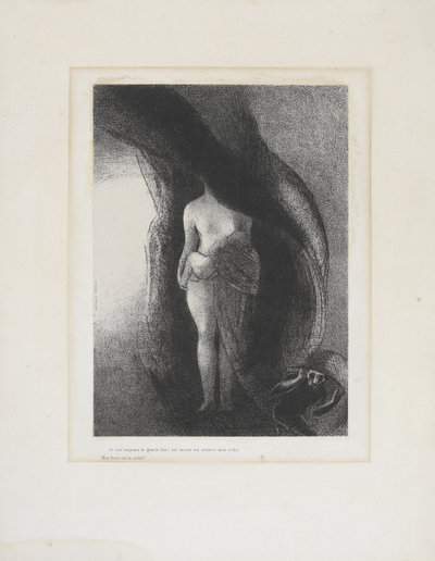 Eu ainda sou a grande Ísis! 作： Odilon Redon