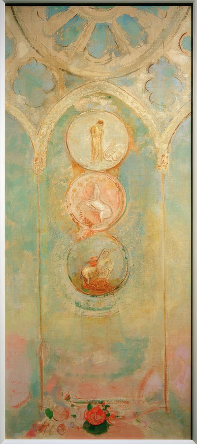 教会の窓用の段ボール 作： Odilon Redon