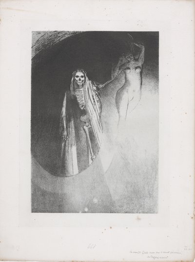 死神「お前を本気にさせるのは俺だ……」 作： Odilon Redon