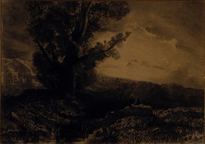 風景 作： Odilon Redon