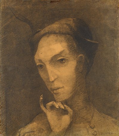 メフィストフェレス 作： Odilon Redon
