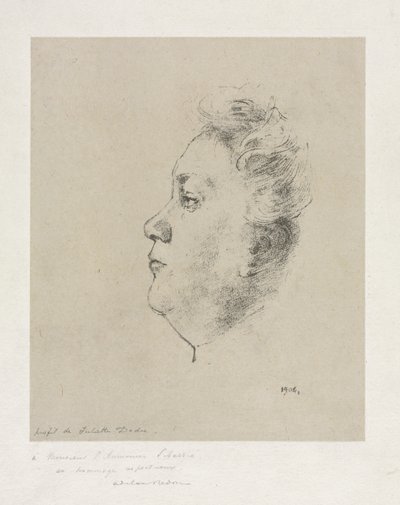 ミスジュリエットドドゥ、1904年。 作： Odilon Redon