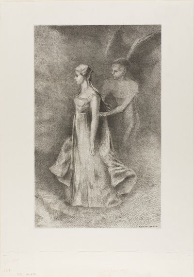 強迫観念 作： Odilon Redon
