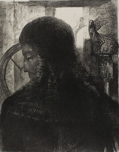 オールドナイト 作： Odilon Redon