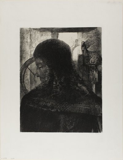 オールドナイト 作： Odilon Redon