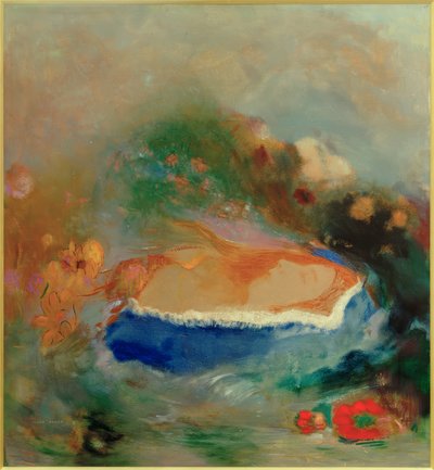 オフィーリア 作： Odilon Redon