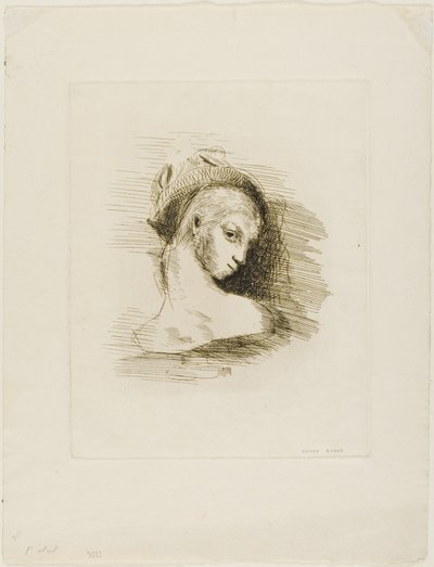 倒錯 作： Odilon Redon