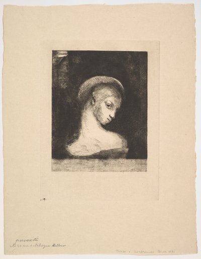 変質、1891年。 作： Odilon Redon