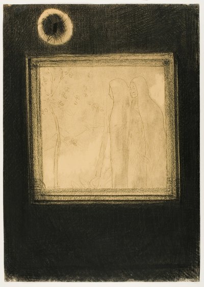 敬虔な女性たち 作： Odilon Redon