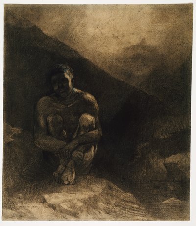 原始人 作： Odilon Redon