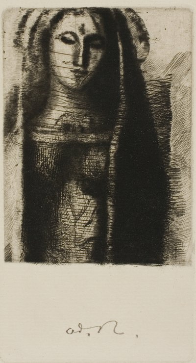 マレイン王女（リトル・マドンナ） 作： Odilon Redon