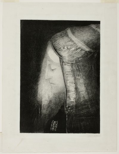 光のプロファイル 作： Odilon Redon