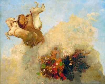 Quadrige 作： Odilon Redon