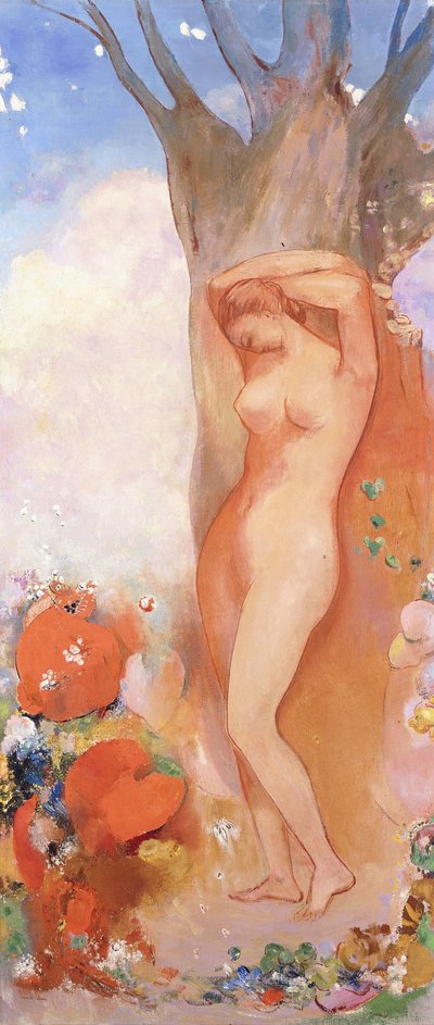 生まれ変わり、1908年頃 作： Odilon Redon