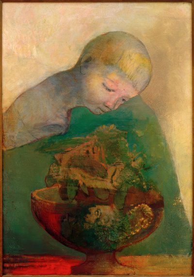 なるの皮 作： Odilon Redon