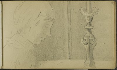 スケッチブック 作： Odilon Redon