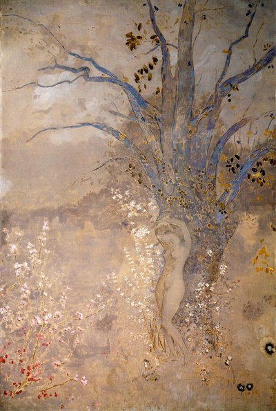 春、c1910。 作： Odilon Redon