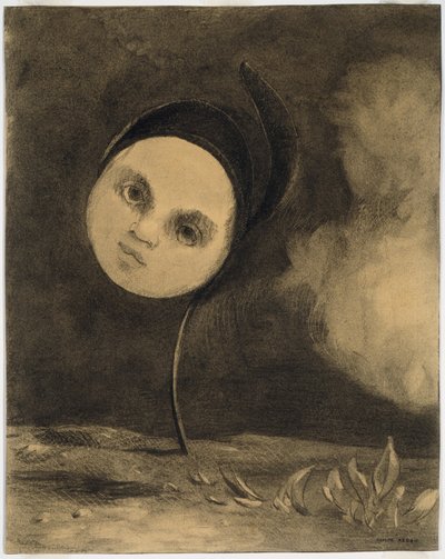ストレンジ・フラワー（リトル・シスター・オブ・ザ・プア） 作： Odilon Redon
