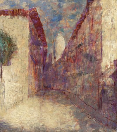 フォンタラビーの街 作： Odilon Redon