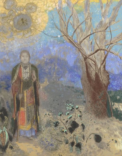 仏、1906-1907 作： Odilon Redon