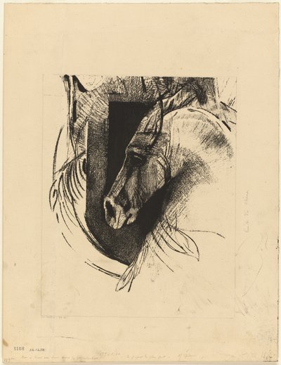 充電器 作： Odilon Redon