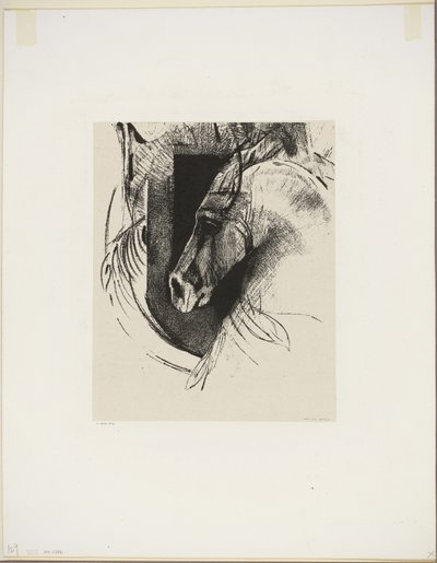 充電器 作： Odilon Redon