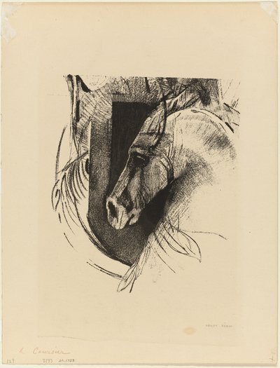 充電器 作： Odilon Redon