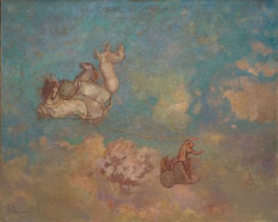 アポロの戦車 作： Odilon Redon