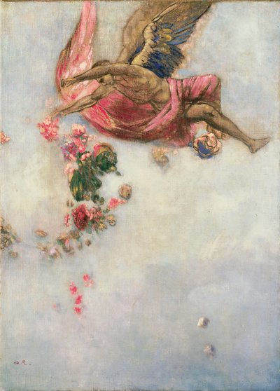 イカルスの堕落 作： Odilon Redon