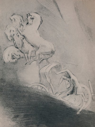フェトン陥落、19世紀後半、1946年 作： Odilon Redon