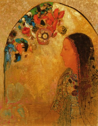 A Janela Gótica 作： Odilon Redon