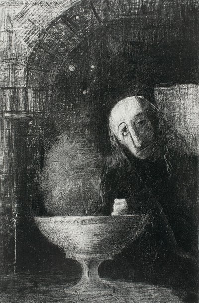 夜からの無限の検索 作： Odilon Redon