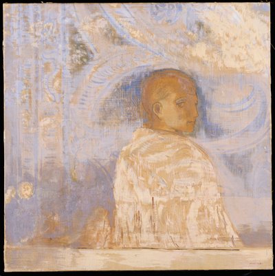 ルック、1910年頃 作： Odilon Redon