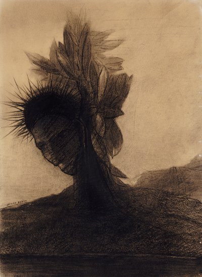 マンツリー 作： Odilon Redon