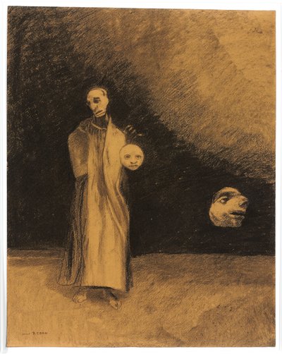 ナイトメア、1881 作： Odilon Redon