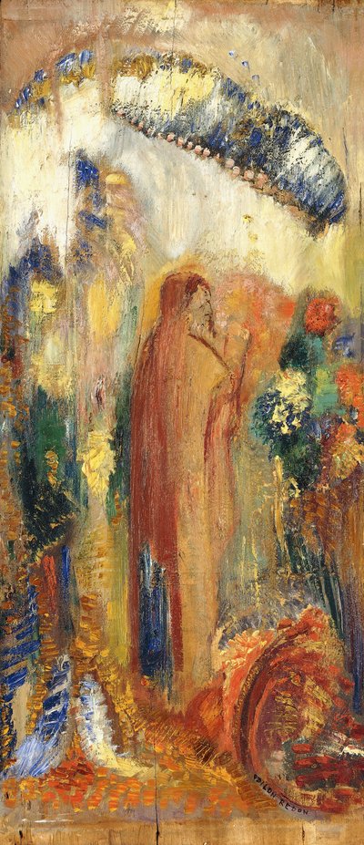 説教、 作： Odilon Redon