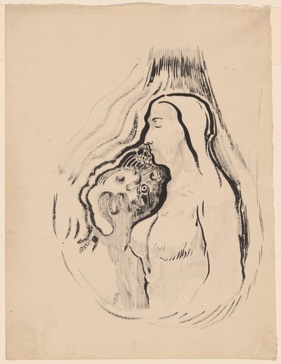 影 (ロンブル) 作： Odilon Redon