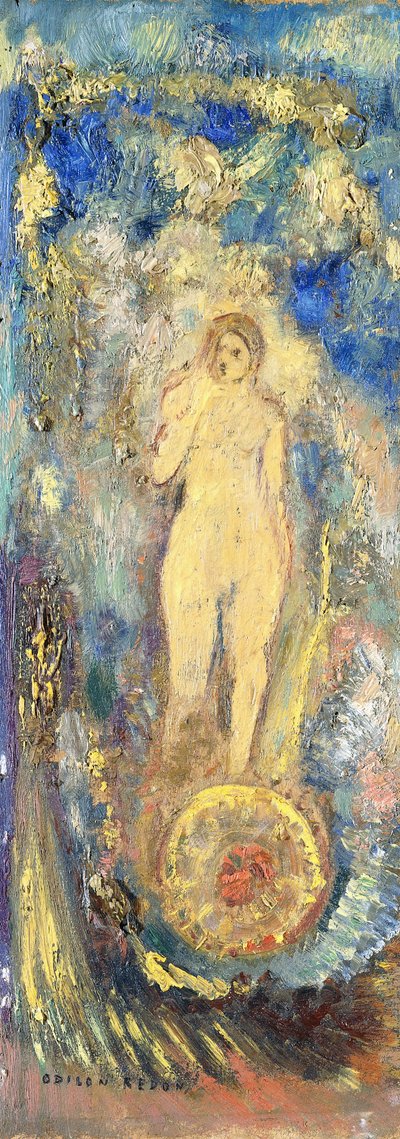 ホイールオブフォーチュン 作： Odilon Redon