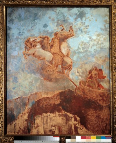アポロの水槽 オディロン・ルドン（1840-1916）の絵画 19世紀 ボルドー ボザール美術館 作： Odilon Redon