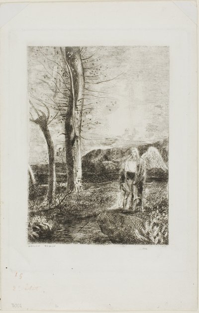 トバイアス 作： Odilon Redon