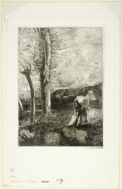 トバイアス 作： Odilon Redon