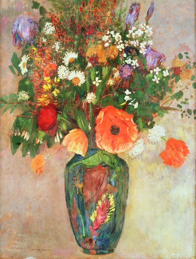 不明な画像 作： Odilon Redon